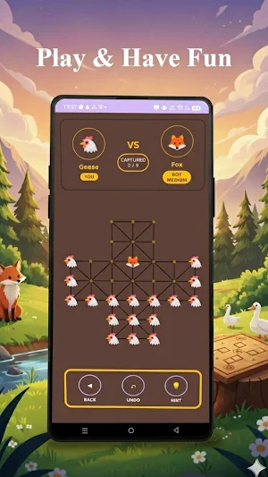 Fox and Geese Screenshot 1