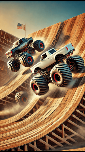 Monster Truck Racing Car Games Screenshot 1