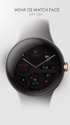 Dream 124 analog watch face Screenshot 0