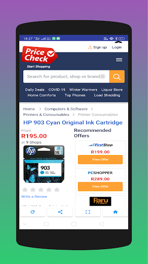 Online Shopping South Africa Screenshot 0