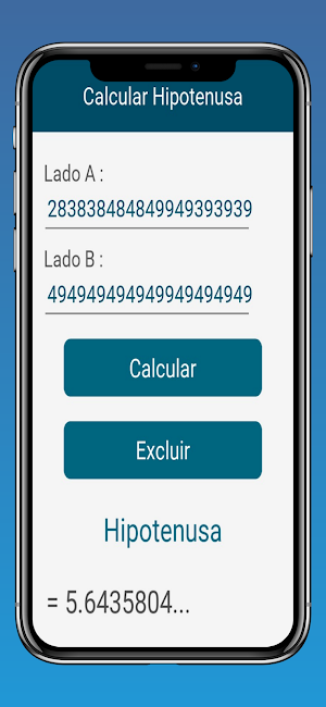 Calculate Pythagorean Theorem Screenshot 0