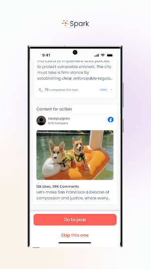 Spark Activist Screenshot 1