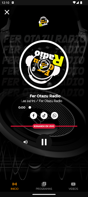 Fer Otazu Radio Screenshot 2