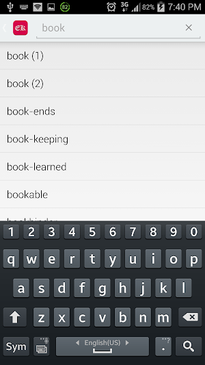 Phoenix Dictionary Screenshot 1