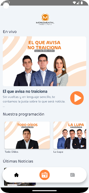 Radio Monumental 1080 AM Screenshot 0
