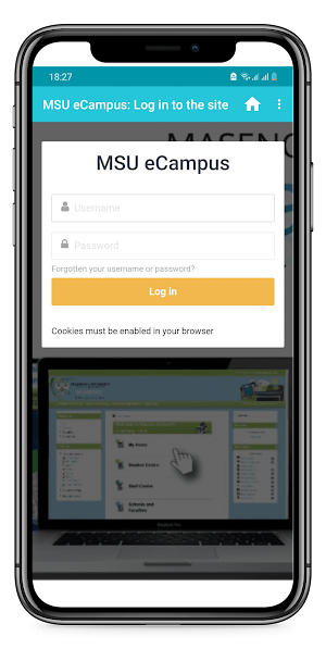 Maseno Official Student Portal Screenshot 3