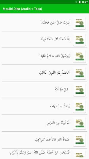 Maulid Diba Audio dan Teks Screenshot 0
