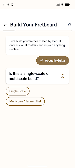 FretLab - Fretboard Builder Screenshot 1