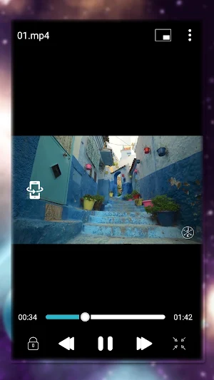 Vidis Full HD Video Player Screenshot 1