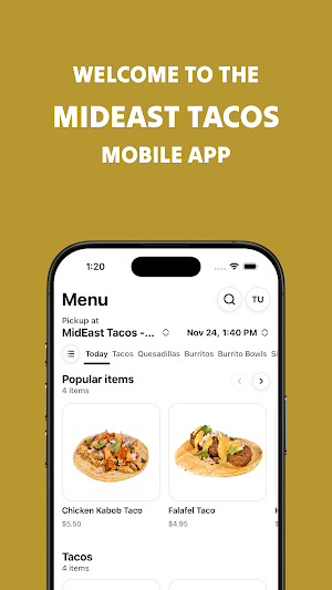 MidEast Taco Screenshot 0