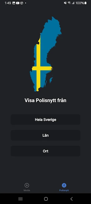 Polisnytt Screenshot 1
