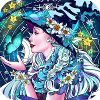 Forest Witch:Color MasterColoring Book Package