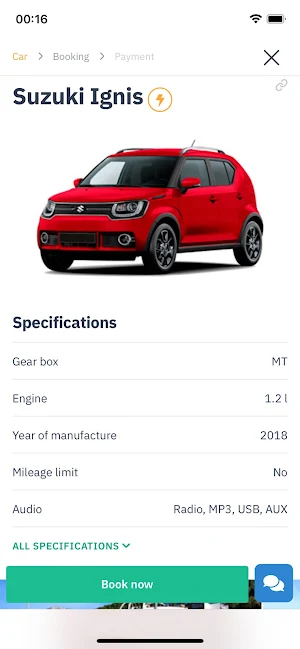 Rent a car Localrent partner Screenshot 3