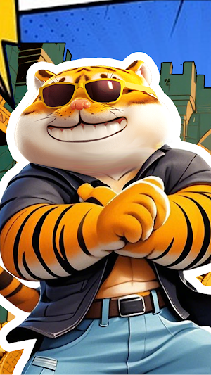 Tiger Was Surprised Screenshot 1