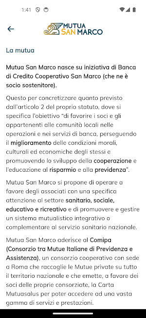 Mutua San Marco Screenshot 1