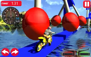 Bike Racing Mega Stunts Master Screenshot 0