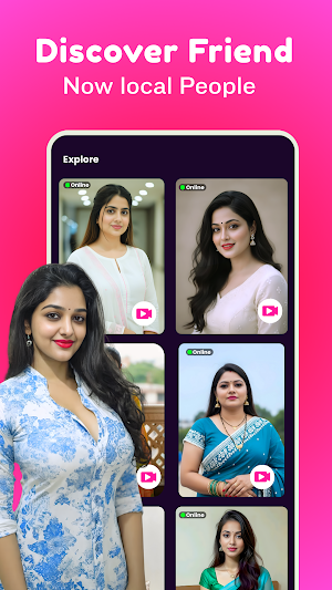 Meeto: Live Online Video Call Screenshot 0