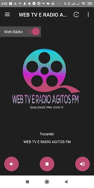WEB TV E RADIO AGITOS FM Screenshot 0