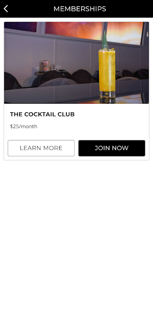 Space Bar Cocktail Club Screenshot 1