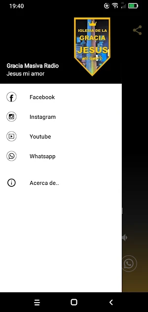 Gracia Masiva Radio Screenshot 1