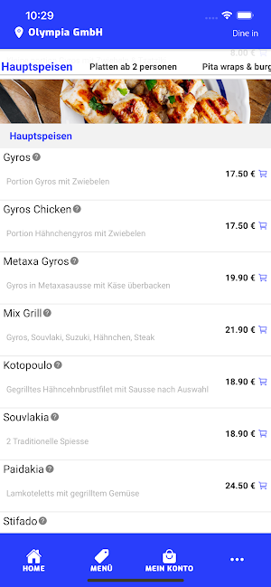 Olympia GmbH Screenshot 2