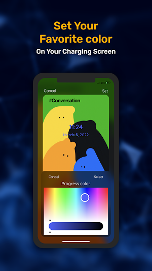 Battery charging animation app Screenshot 1