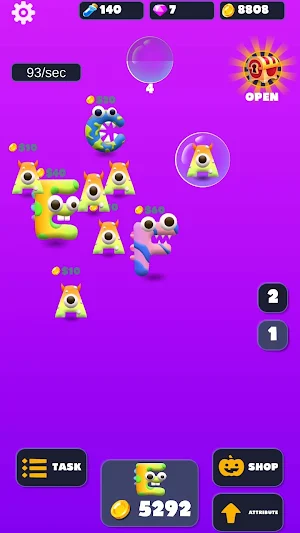 Merge Alphabet Evolution Screenshot 3