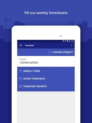 Timesheet Manager App Screenshot 2