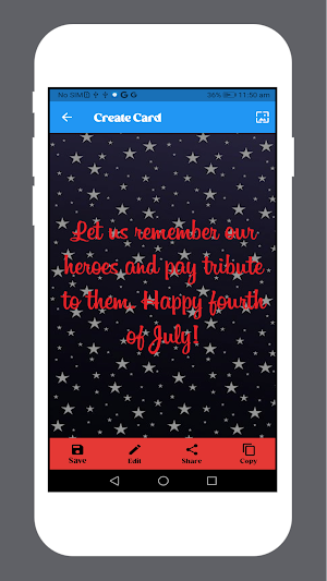 4th Of July Wishes Screenshot 2
