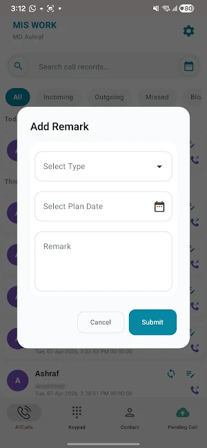 Call Manager Screenshot 3