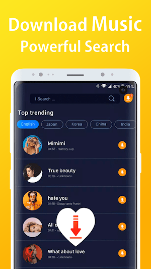 Play Tube MP3 Music Downloader Screenshot 0