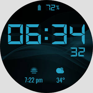 Simple Digital Watch Face Screenshot 1
