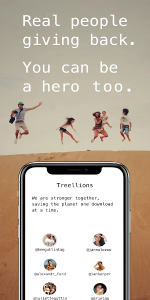 Treellions - we plant trees Screenshot 2