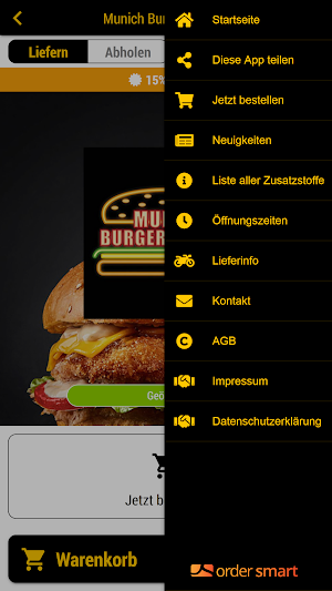 Munich Burger Service Screenshot 2