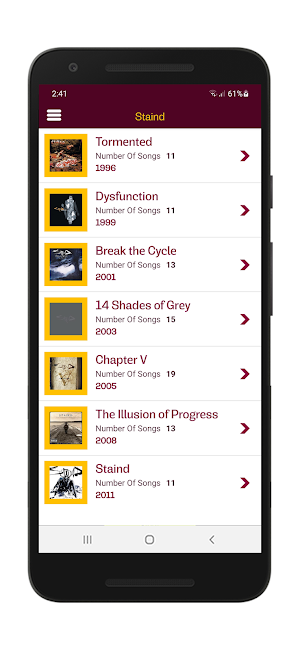 Staind Lyrics & Wallpapers Screenshot 1