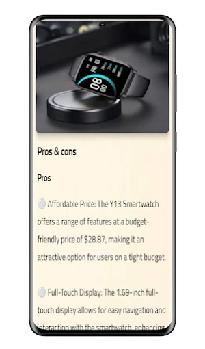 Hoco Y13 Smart Watch Guide Screenshot 3
