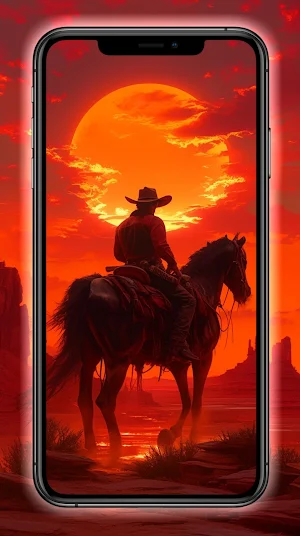 Cowboys Wallpapers: Wild West Screenshot 1