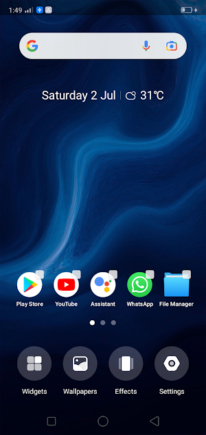 Sky Blue Lover Screenshot 1
