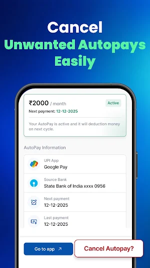 MyAutoPay Alerts: All UPI Apps Screenshot 3