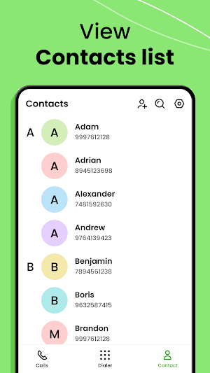 Phone Dialer - Contacts Screenshot 3