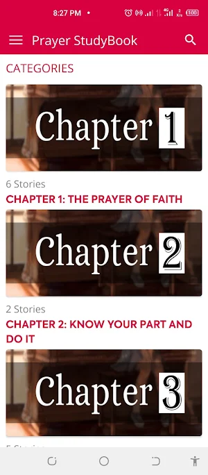 Prayer StudyBook Screenshot 1