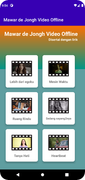 Mawar de Jongh Video Offline Screenshot 0