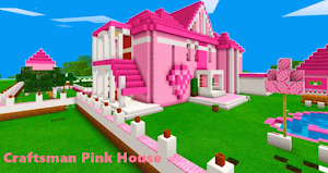 Craftsman Pink House Screenshot 0