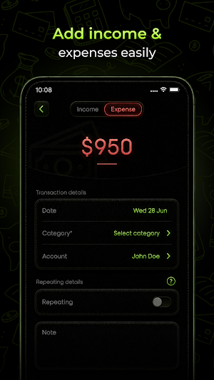 Expense Tracker - Budget App Screenshot 2