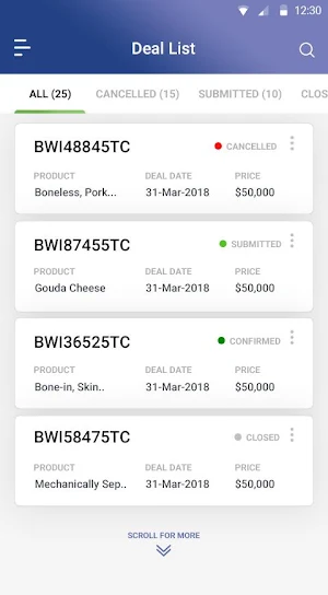 TradeCafé Screenshot 1