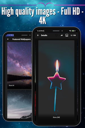 Moon and Stars Wallpapers HD Screenshot 3