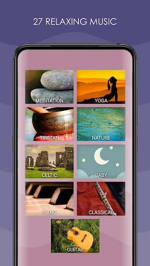 💤 Relaxing music to sleep and meditate Screenshot 0