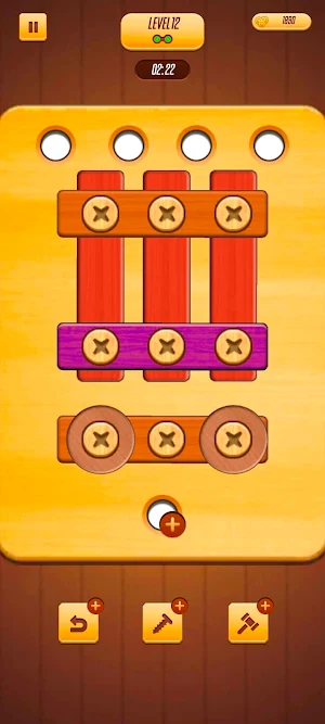 Nuts & Bolts - Wood Puzzle 3D Screenshot 1