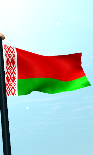 Belarus Flag 3D Free Wallpaper Screenshot 3