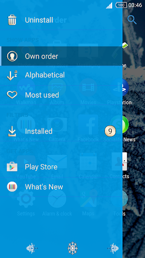 Winter Live Wallpaper Free | Xperia™ Theme Screenshot 3